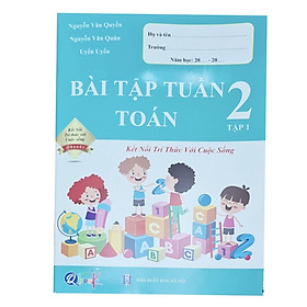 [Download Sách] Bài tập tuần toán 2 tập 1 - kết nối tri thức với cuộc sống