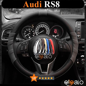 Bọc vô lăng da PU dành cho xe Audi RS8 cao cấp SPAR - OTOALO
