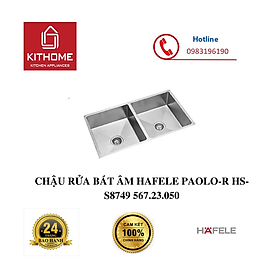 Mua CHẬU RỬA BÁT ÂM HAFELE PAOLO-R HS-S8749 567.23.050 - Hàng chính hãng