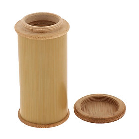 Bamboo Tea Storage Box Organizer Container Tea Caddy Container Holder A