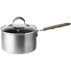 Mua Nồi Sâu Lòng LocknLock LHD1141 Handycook Có Tay Cầm Và Nắp Đậy 14cm - Màu Xám