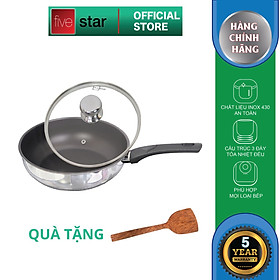 Mua Chảo chống dính bếp từ sâu lòng cao cấp Fivestar 24cm - 26cm - 28cm   tặng 1 sạn dừa