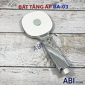 Bộ dây bát sen tắm tăng áp BA-03 cao cấp ( dây inox, ốc đồng, chống xoắn, dây rút lõi 3 lớp chịu áp lực nước)