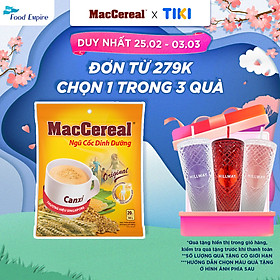 Bột Ngũ Cốc Dinh Dưỡng Canxi - Maccereal túi 20 gói x 28g