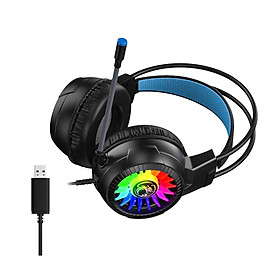 Mua Tai nghe Headphone Gaming iMice HD-490 Led chụp tai có mic cổng USB - Hàng chính hãng