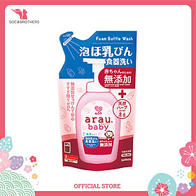 Nước Rửa Bình Thảo Mộc Arau Baby Dạng Túi (450ml)