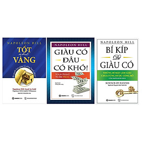 Download sách Combo Bí Kíp Để Giàu Có + Giàu Có Đâu Có Khó! + Tốt Như Vàng