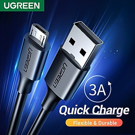 Mua Cáp USB 2.0 A sang Micro USB UGREEN 60137 US289 (màu đen 480Mbps) hàng CHính hãng