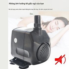 Máy bơm nước AP3500 60W, 3000L/H cho bể cá, hồ thủy sinh, hòn non bộ, thủy canh, bơm điều hòa... Hàng chuẩn loại 1. Siêu bền, tiết kiệm điện. Bảo hành uy tín