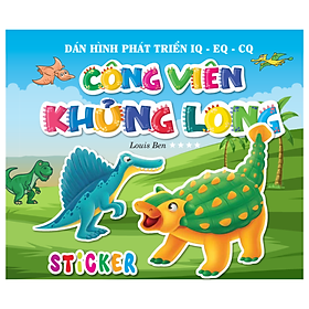 Dán Hình Sticker - Công Viên Khủng Long - Tập 4 (VT)