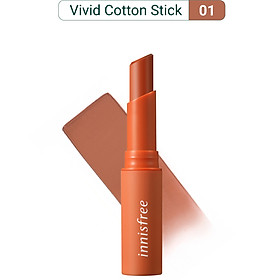 Son Thỏi Lâu Trôi Innisfree Vivid Cotton Stick 2g
