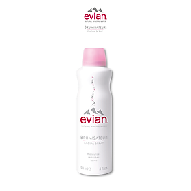 Xịt khoáng Evian Cấp Ẩm Và Làm Dịu Da Spray Brumisateur Natural Mineral Water 150ml