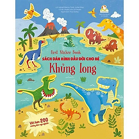 First sticker book - sách dán hình đầu đời cho bé - đinh tị