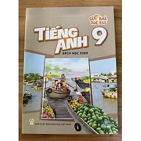 Sách giáo khoa Tiếng Anh Lớp 9- Global Success- Sách Học Sinh (Kèm bìa bao, nhãn tên)