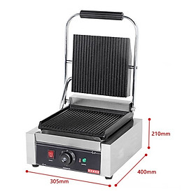 Máy Ép Kẹp FY811 Nướng Bánh Mỳ, Nướng Thịt Đa Năng Công Nghiệp Điện 220v Electric Toaste Maker Stainless Steel Sandwich Griller PVN3819