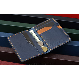 Ví Đựng Thẻ Nam Nữ Da Epsom Handmade Lealux Mini Epsom Wallet 1