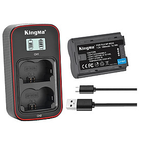 Mua Pin sạc Kingma Ver 3 cho Fujifilm NP-W235 (Sạc Type C siêu nhanh)  Hàng chính hãng