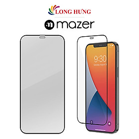 Dán màn hình cường lực Full viền Mazer Infinite Glass iP 12/12 Pro/12 Pro Max - Hàng chính hãng