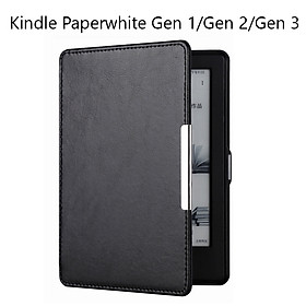 Hình ảnh Bao Da Cover Cho Máy Đọc Sách Kindle Paperwhite Gen 1 / Gen 2 / Gen 3 2018 (7th) Vân Da