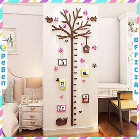 Mua Thước đo chiều cao cho bé Tranh dán tường mica 3d decor