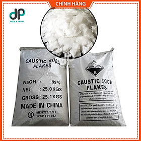 Mua 1kg xút vảy NaOH 99% xử lí nước hồ bơi  ứng dụng trong ngành dệt nhuộm  y dược  hóa hữu cơ tổng hợp