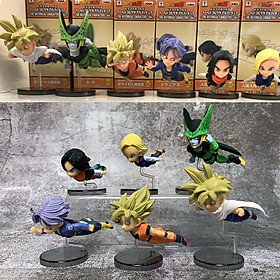 Mô Hình Dragon Ball - Set Nhân Vật Chibi (6 Hoặc 8 Nhân Vật)