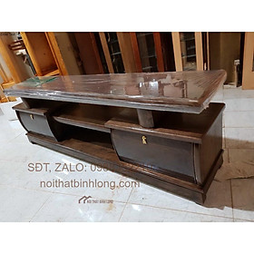 Mua Kệ TV gỗ sồi đen giá thật