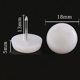 Mua Đinh nhựa đầu dù (50 con) đóng dưới chân bàn ghế Nguyên Việt có ma sát  không bị trơn