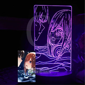 Mua Đèn Ngủ Gotobun no Hanayome Miku Nakano Type 03 AGNH0203 16 MÀU TUỲ CHỈNH
