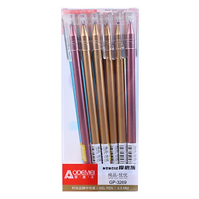 Hộp 12 Cây Viết Gel Uyên Loan Gp-3269 - Mực Xanh