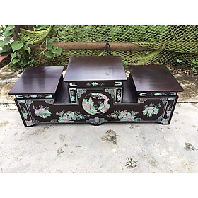 Mua Kệ tam sơn kê tượng đồ sứ khảm đẹp 58x18x20cm