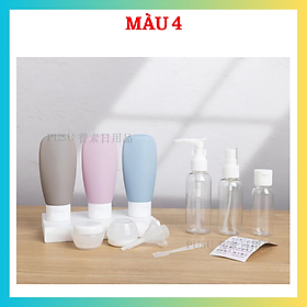 [CHỌN MẪU]-Set 11 Lọ Chiết Mỹ Phẩm Chống Rò Rỉ Tiện Dụng Khi Đi Du Lịch-Bộ Chiết Mỹ Phẩm 11 Món Mini Hàn Quốc Tiện Dụng