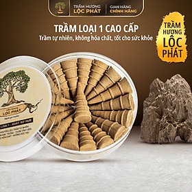 Mua Nụ Trầm Hương Tự Nhiên Trầm Hương Lộc Phát Nhang Trầm Xông Nhà Cửa Cao Cấp Loại 1 Hộp 10 viên