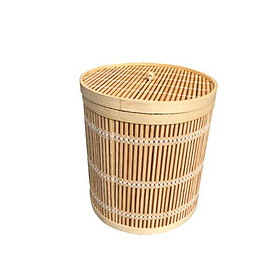 Mua Thùng rác tre  thùng gạo  thùng tre  sọt tre đa năng dùng đựng đồ chơi