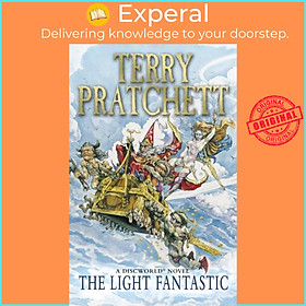 Sách - The Light Fantastic - (Discworld Novel 2) by Terry Pratchett (UK edition, paperback)