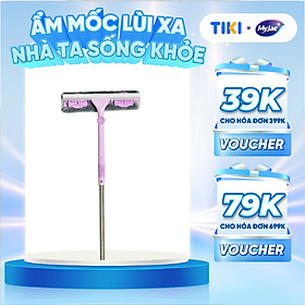 Mua Cây Lau Kính  Gạt Chùi Kính Đa Năng 2 Đầu Trong 1 MyJae Cán Dài Uốn Xoay Thông Minh Chống Trơn Trượt