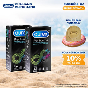Combo 2 Bao cao su Durex Performa 12 bao 