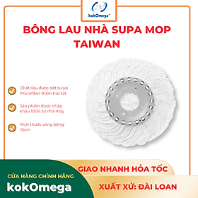 Mua Bông Lau Nhà 360 Độ kokOmega Supa Mop Đài Loan ( Vòng 16cm)