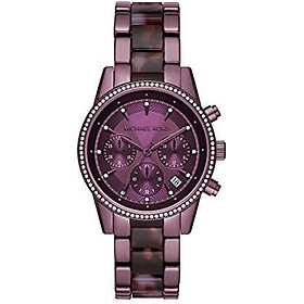 Michael Kors Women's Ritz Silver-Tone Watch MK6474