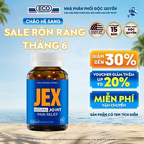 Viên Uống Giảm Đau Xương Khớp JEX Ecogreen Tái Tạo Sụn Khớp