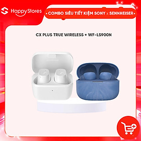 Mua COMBO Tai nghe True Wireless chống ồn LinkBuds S SONY WF-LS900N và Tai nghe SENNHEISER CX Plus True Wireless -  HÀNG CHÍNH HÃNG