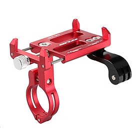 Giá đỡ điện thoại GUB bằng nhôm dành cho xe đạp-Màu đỏ