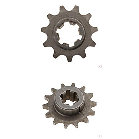 4 x Motorcycle 11/14  Front Sprocket  for 49ccMotor Dirt