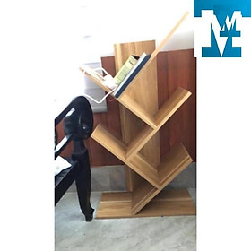Mua KỆ SÁCH GỖ 3 TẦNG HÌNH XƯƠNG CÁ