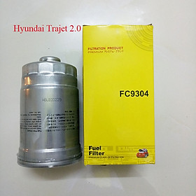 Lọc nhiên liệu, lọc dầu diesel cho xe Hyundai Trajet 2.0 máy dầu 1998-2008 mã phụ tùng 31970-2S000 mã FC9304