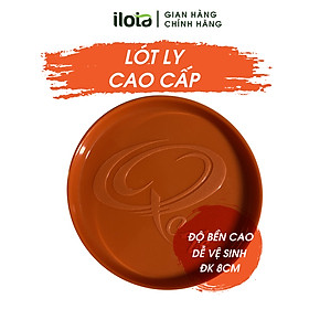 Lót ly cao cấp dùng để cốc pha trà cà phê qcafe bằng plastic nguyên sinh