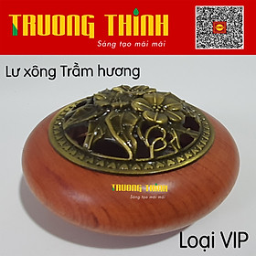 Lư Xông Đốt Trầm Thờ Cúng Gỗ Hương Tự Nhiên Cao Cấp Trường Thịnh