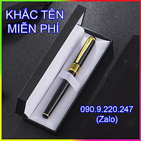 (Gift) Bút ký khắc tên cao cấp thép nguyên khối LC002,  sơn tĩnh cao cấp dành cho doanh nhân