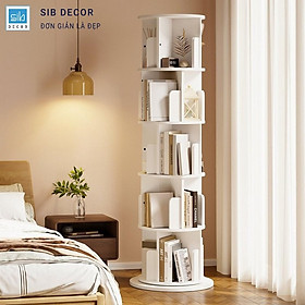 Mua Kệ Sách Xoay 360 Độ SIB Decor KS2532 Nhỏ Gọn  Hiện Đại  Phù Hợp Mọi Không Gian