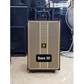 Hình ảnh Loa kéo Karaoke Bluetooth Best Sound BD-1280: Bass 30, Có 2 Micro không dây đi kèm